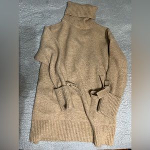 Zara Knit - turtleneck sweater dress